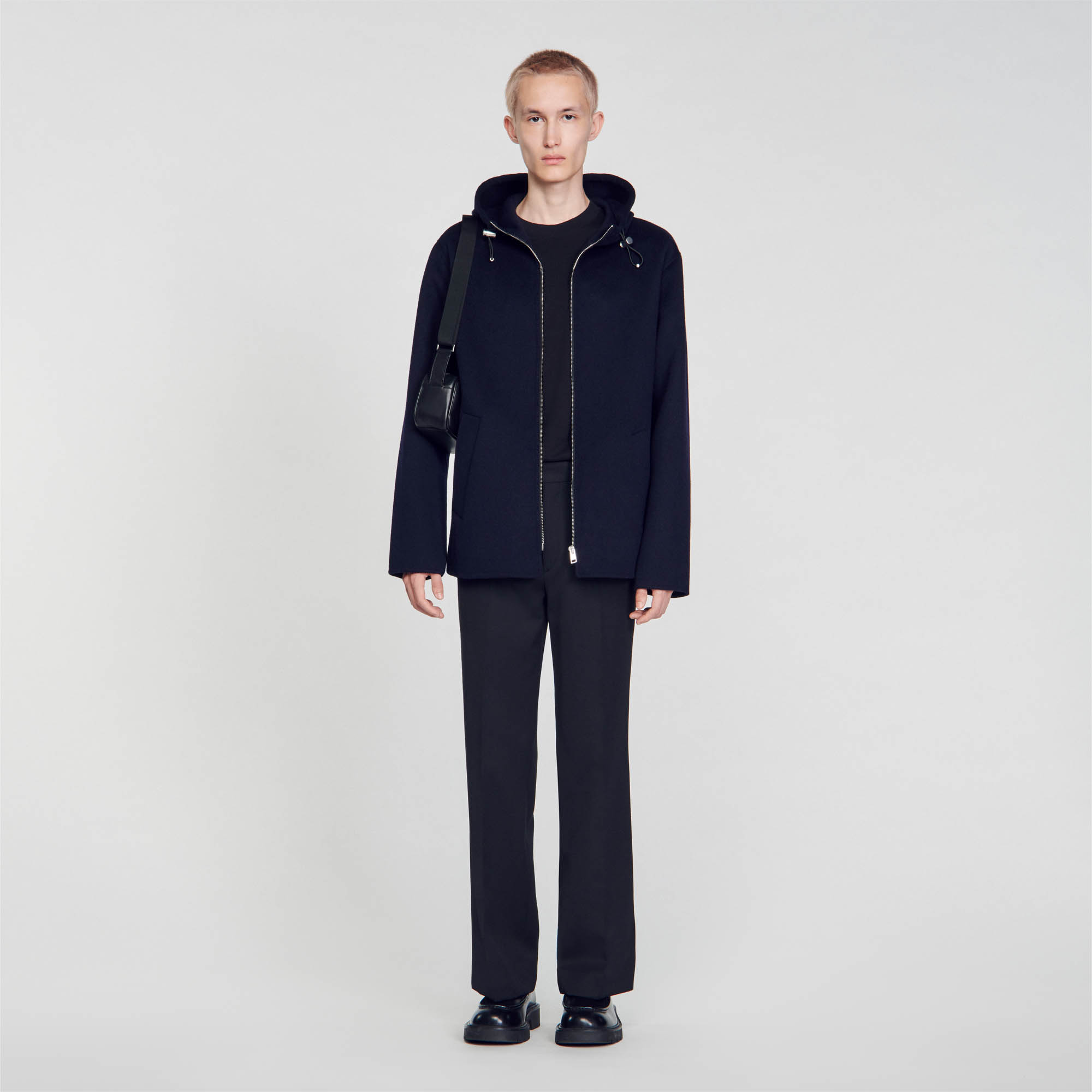 Hooded windcheater