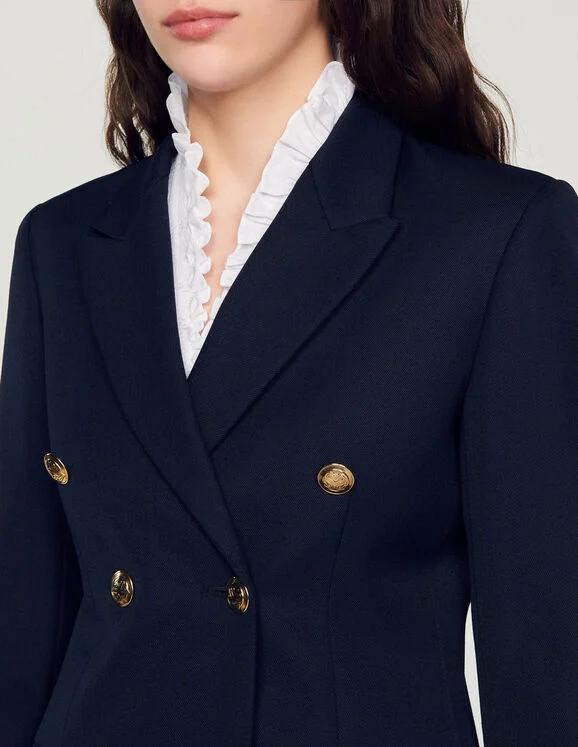 Double-breasted blazer