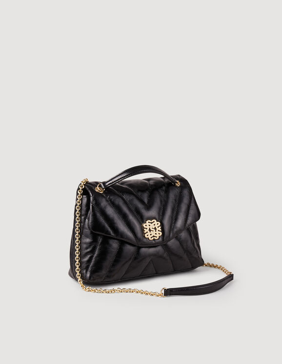 Mila quilted leather bag
