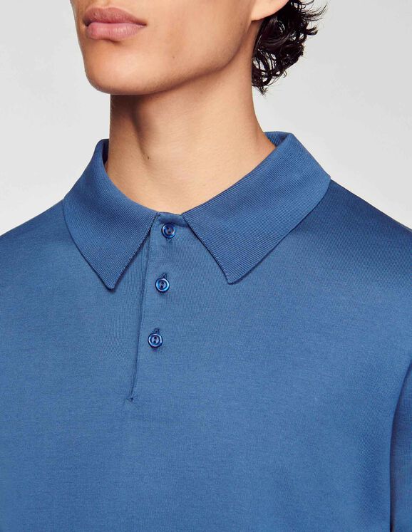 Cotton polo shirt
