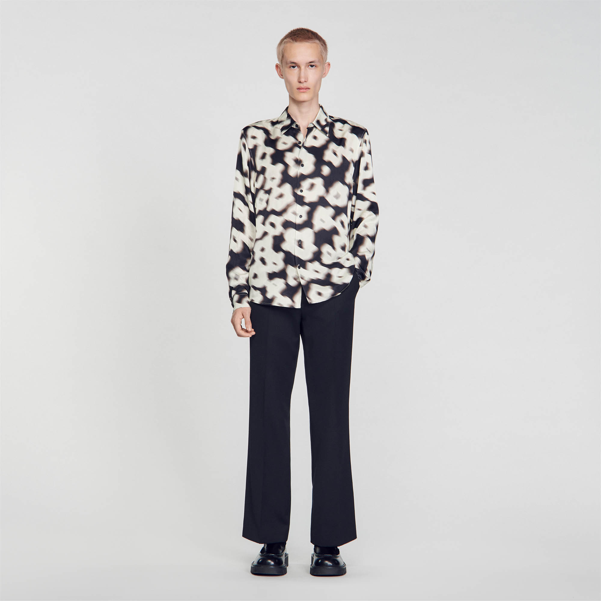 Floral print shirt