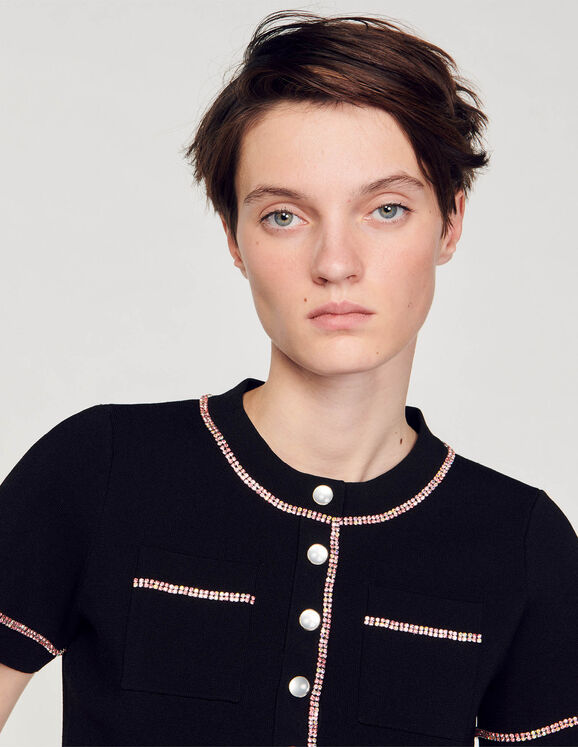 Cropped cardigan