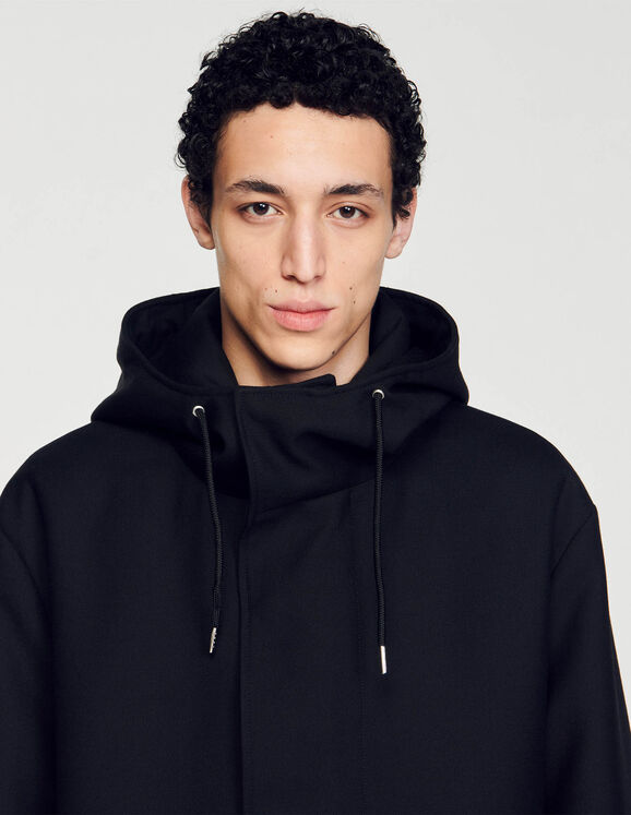 Technical fabric parka