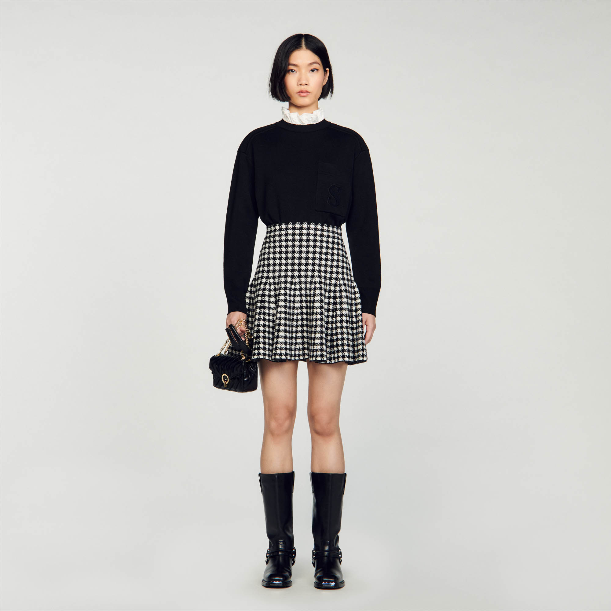 Knit skirt
