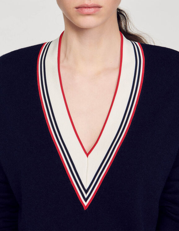 Wool and cashmere jumper