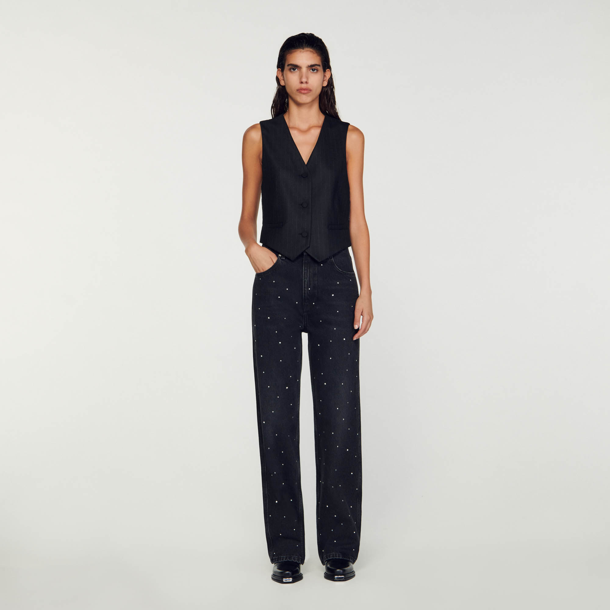 Rhinestone jeans