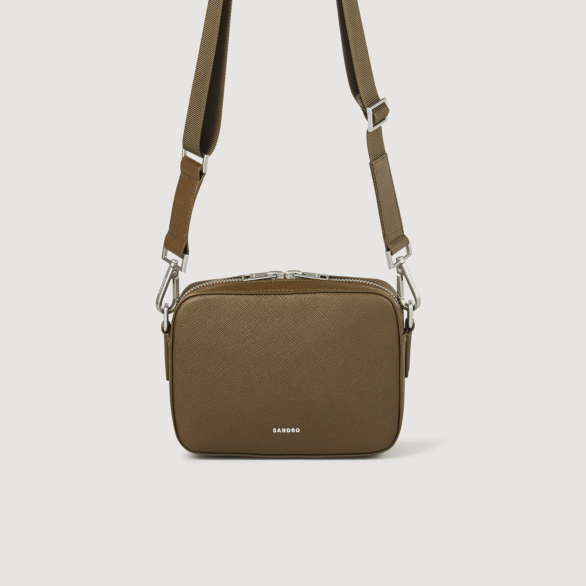 Small saffiano leather bag