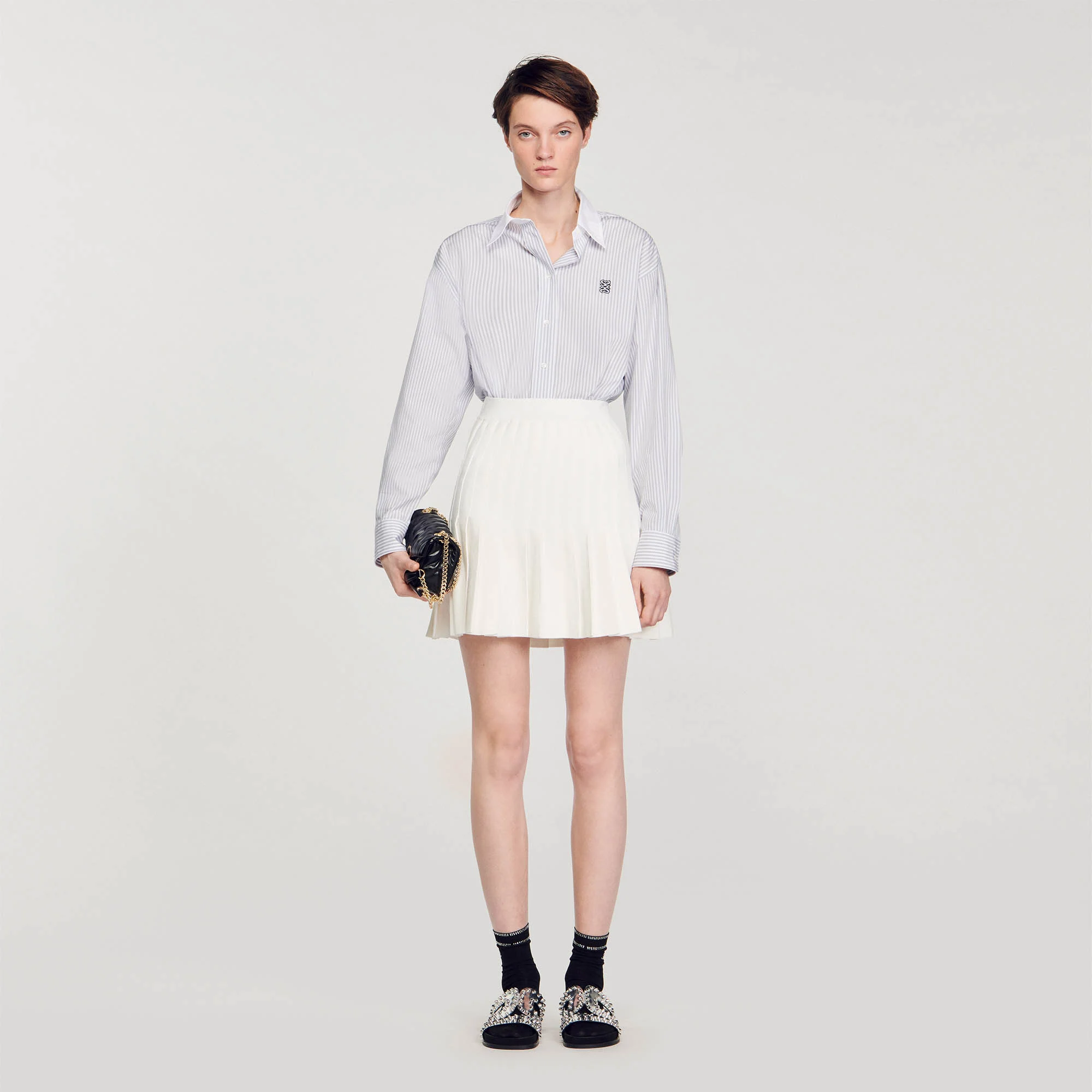 Pleated skirt