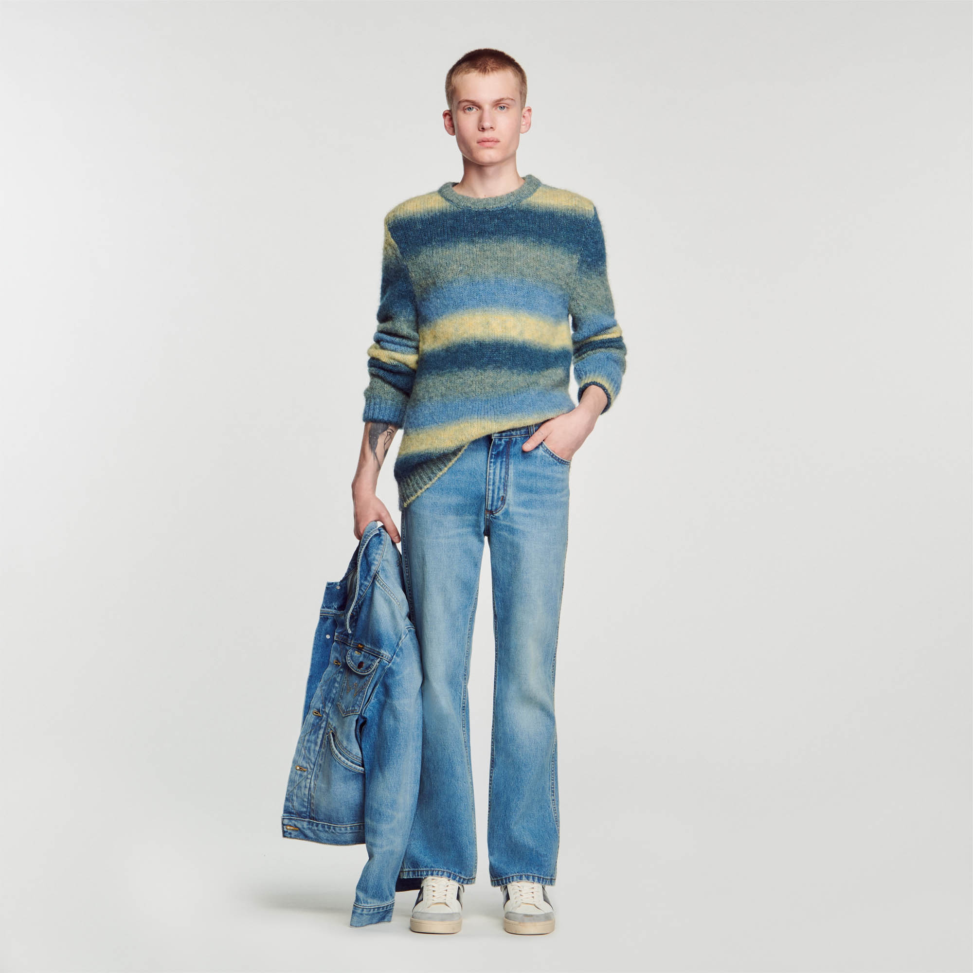 Wool and alpaca sweater