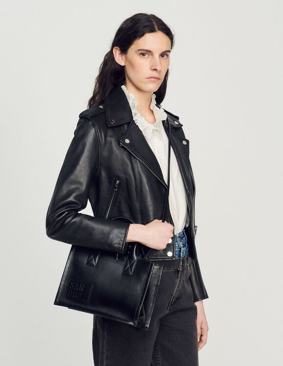 Small Kasbah tote in smooth leather