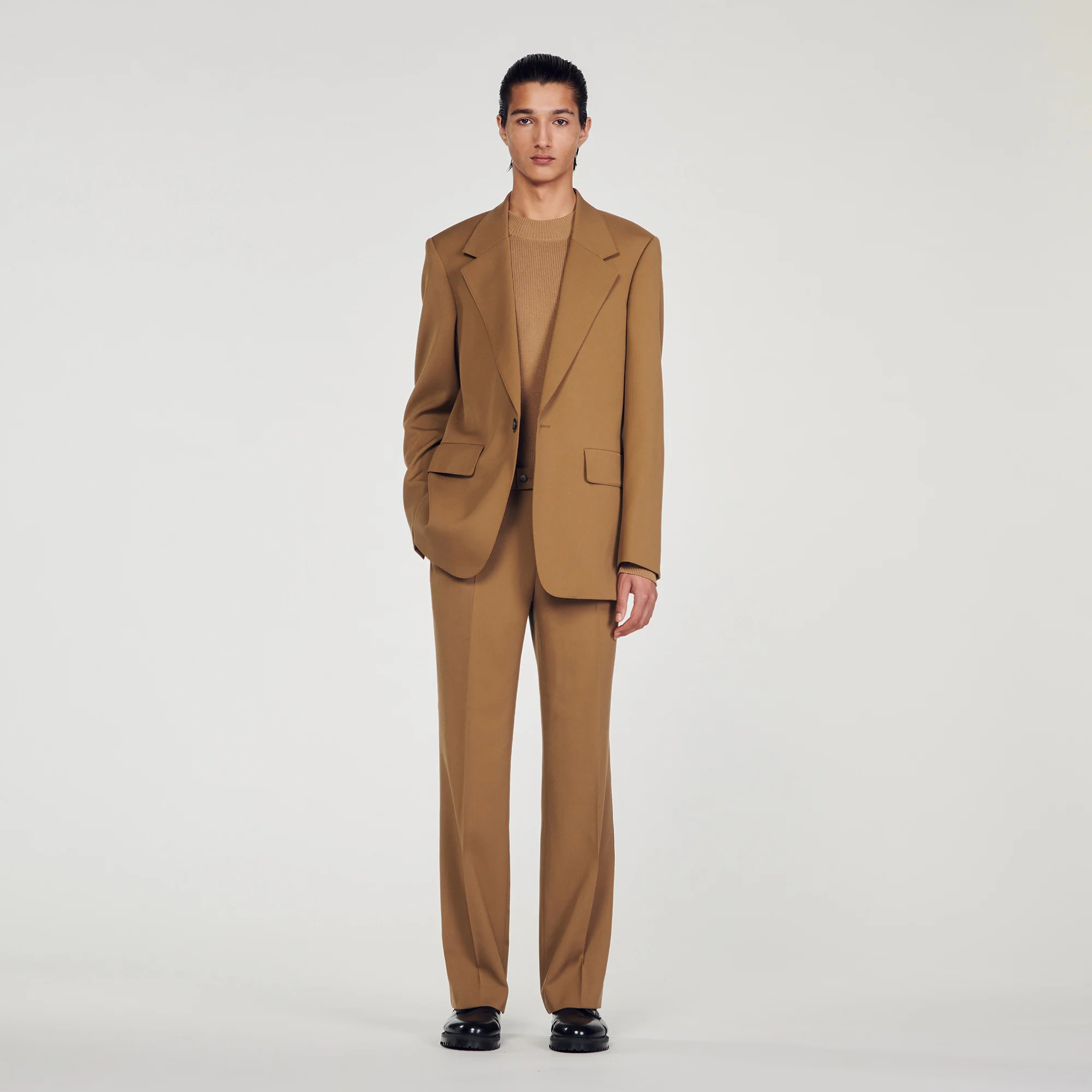 Wool suit jacket