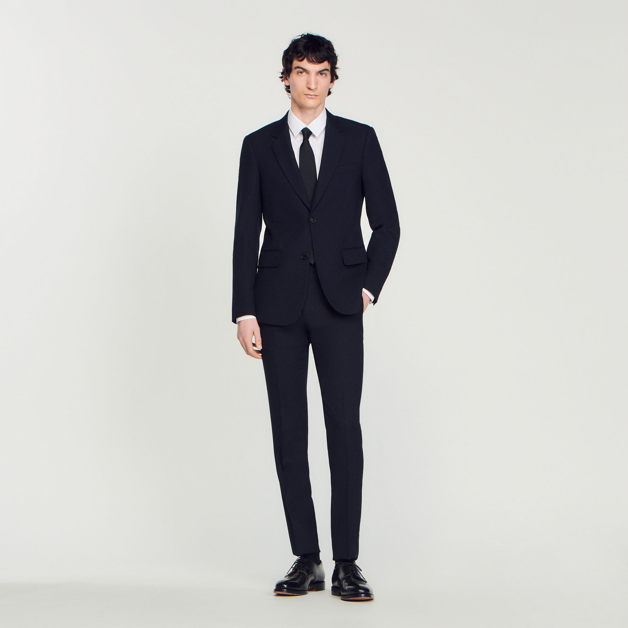 Wool suit jacket