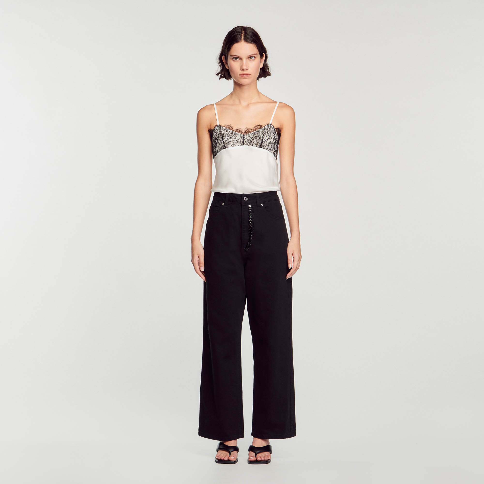Satin-finish camisole