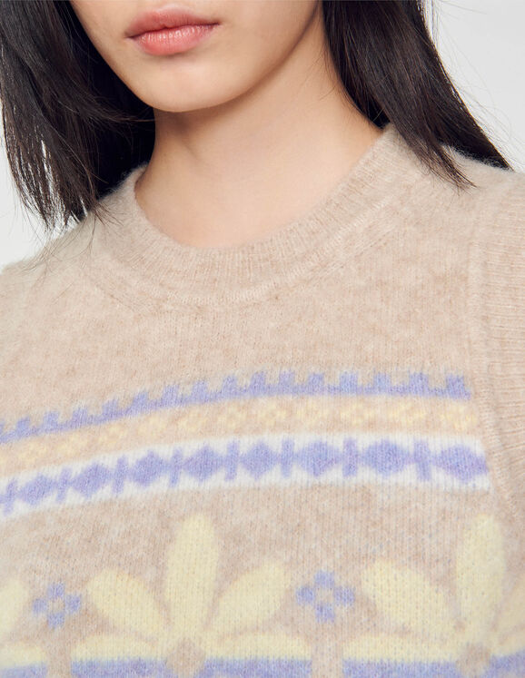 Sleeveless sweater