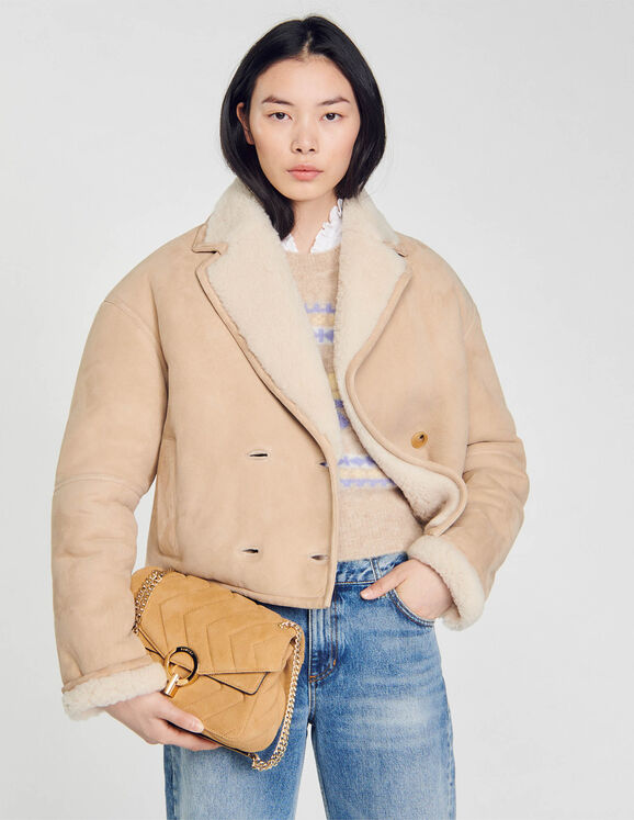 Yza suede bag
