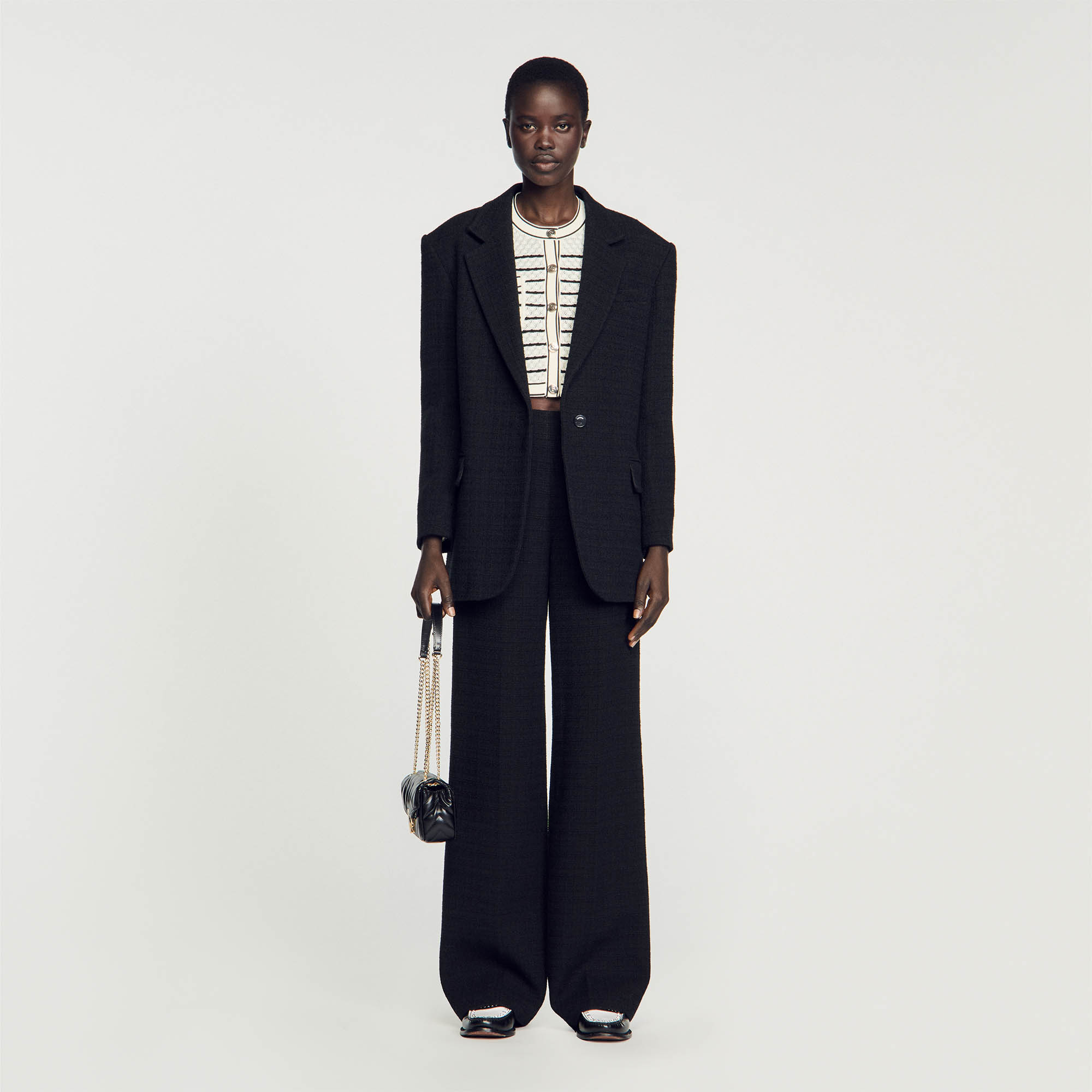 Tweed suit jacket