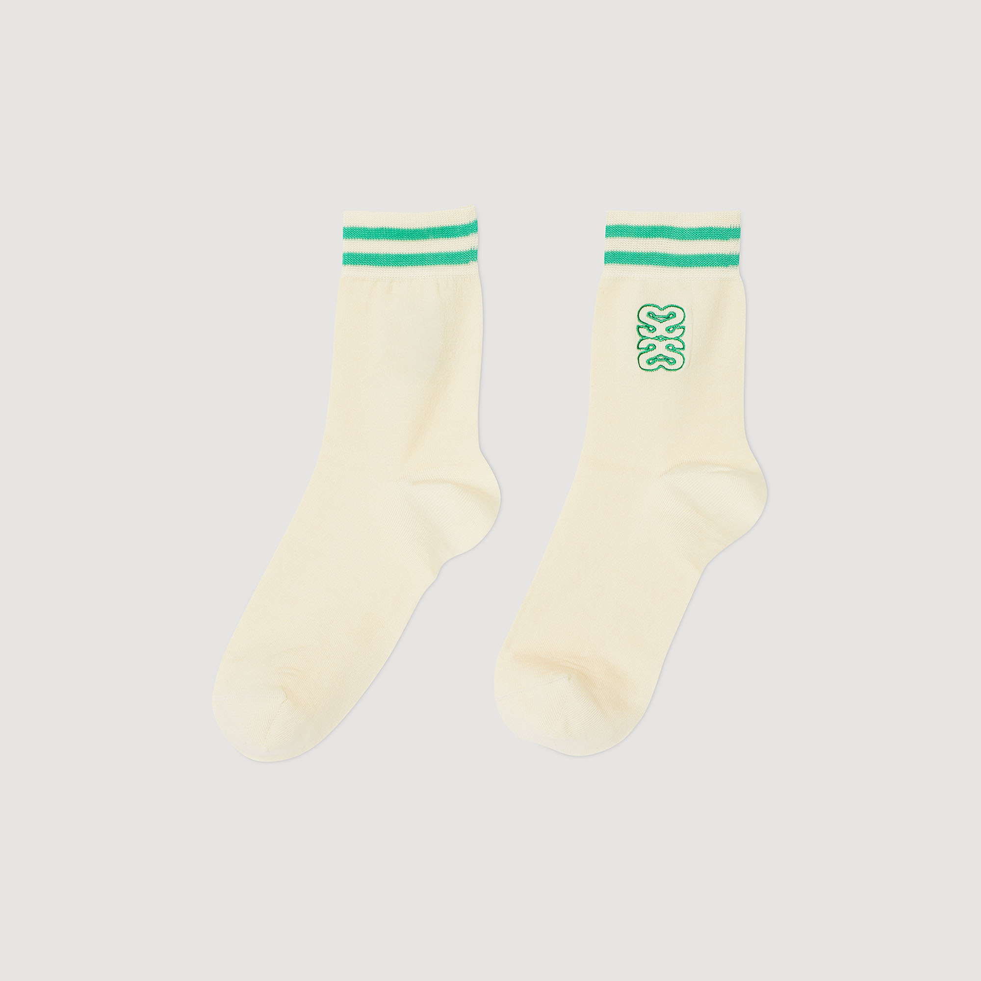 Embroidered socks