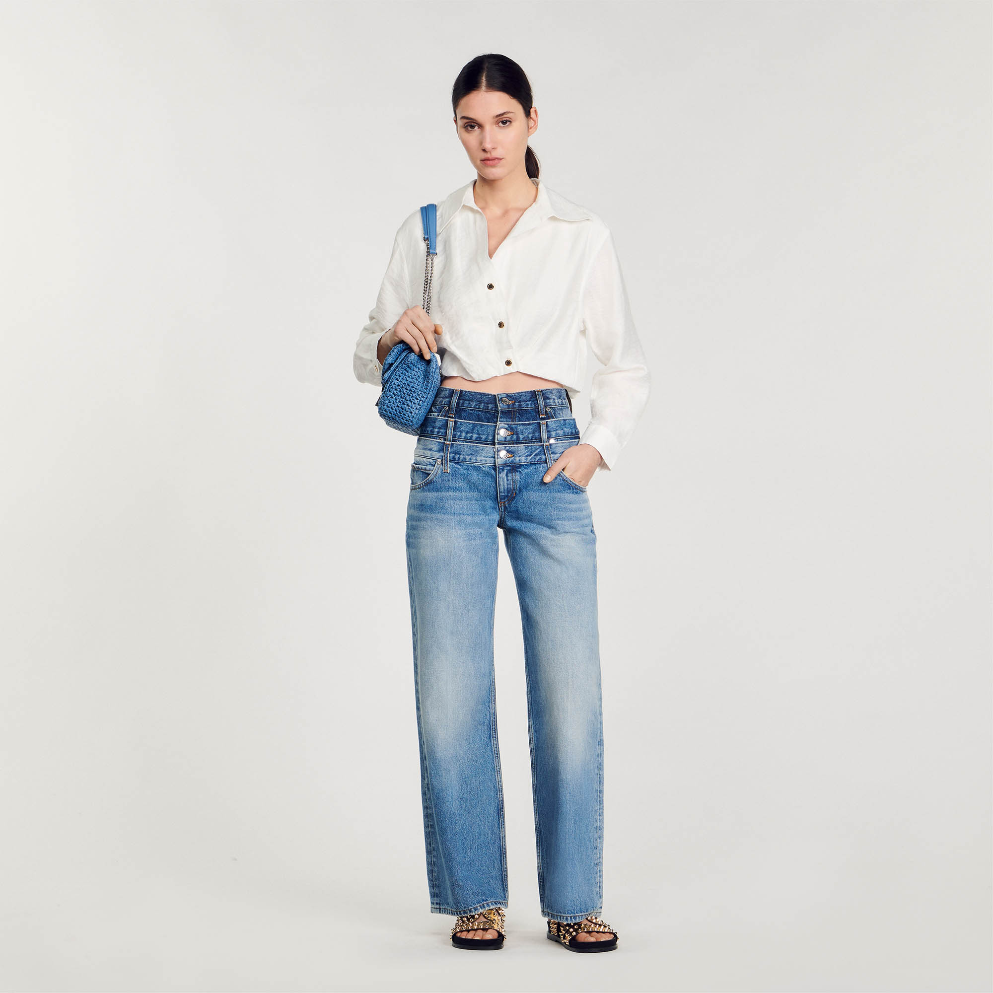 Cropped shirt