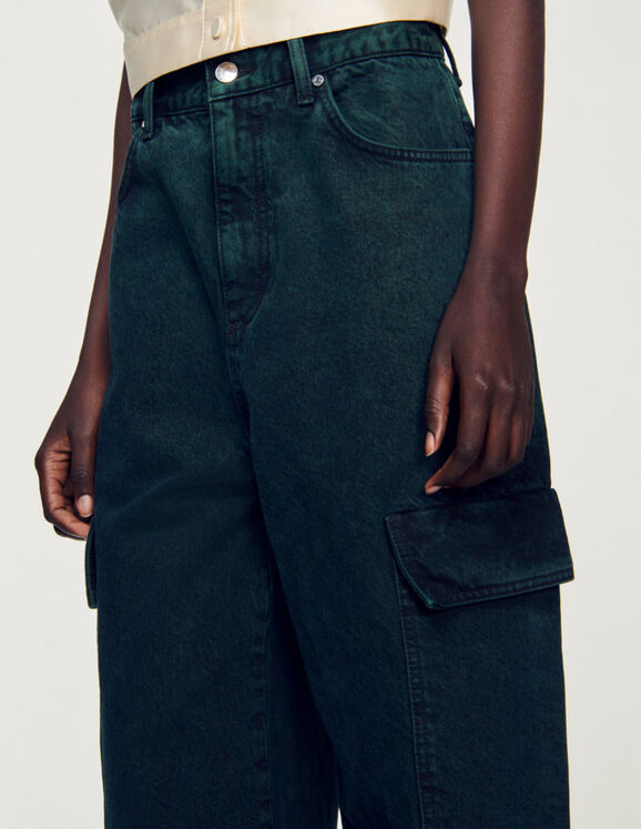 Oversized cargo jeans