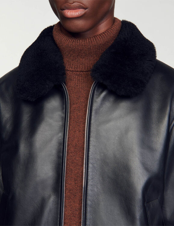 Leather jacket