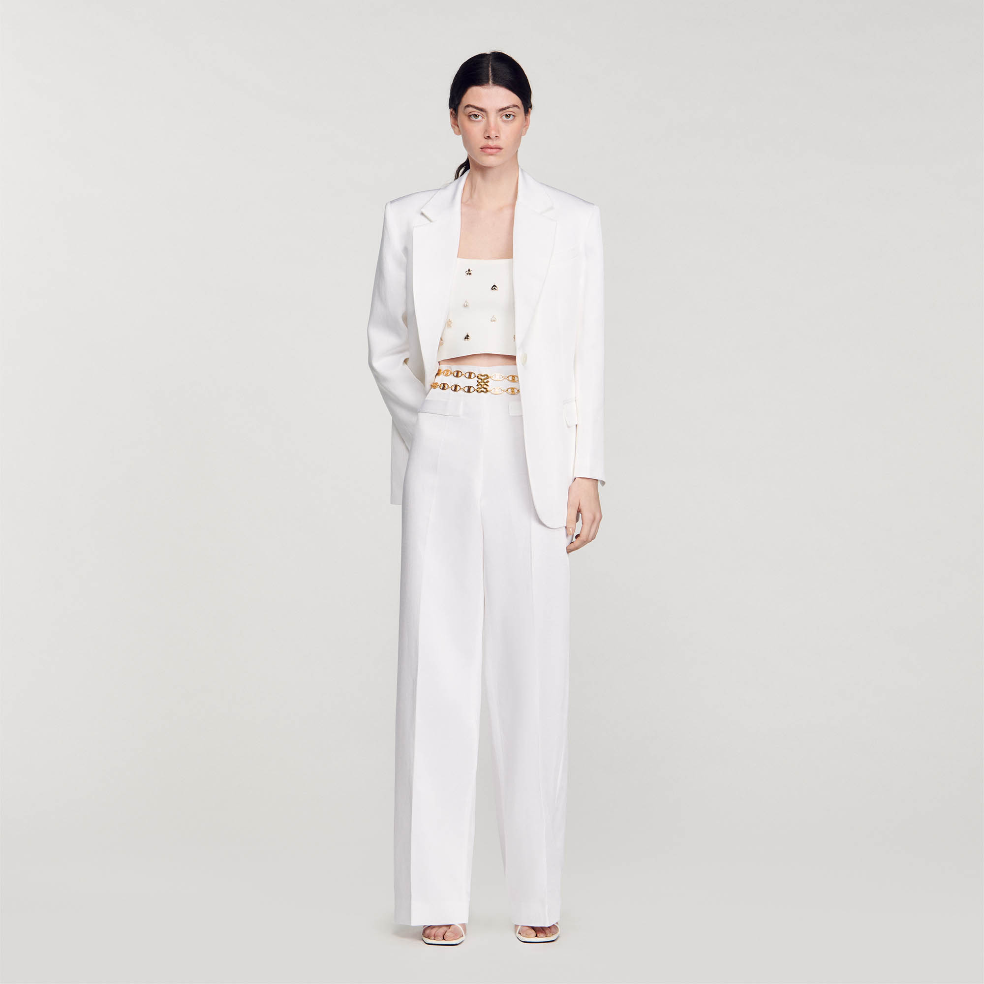 Wide-leg pants