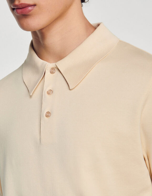 Cotton polo shirt