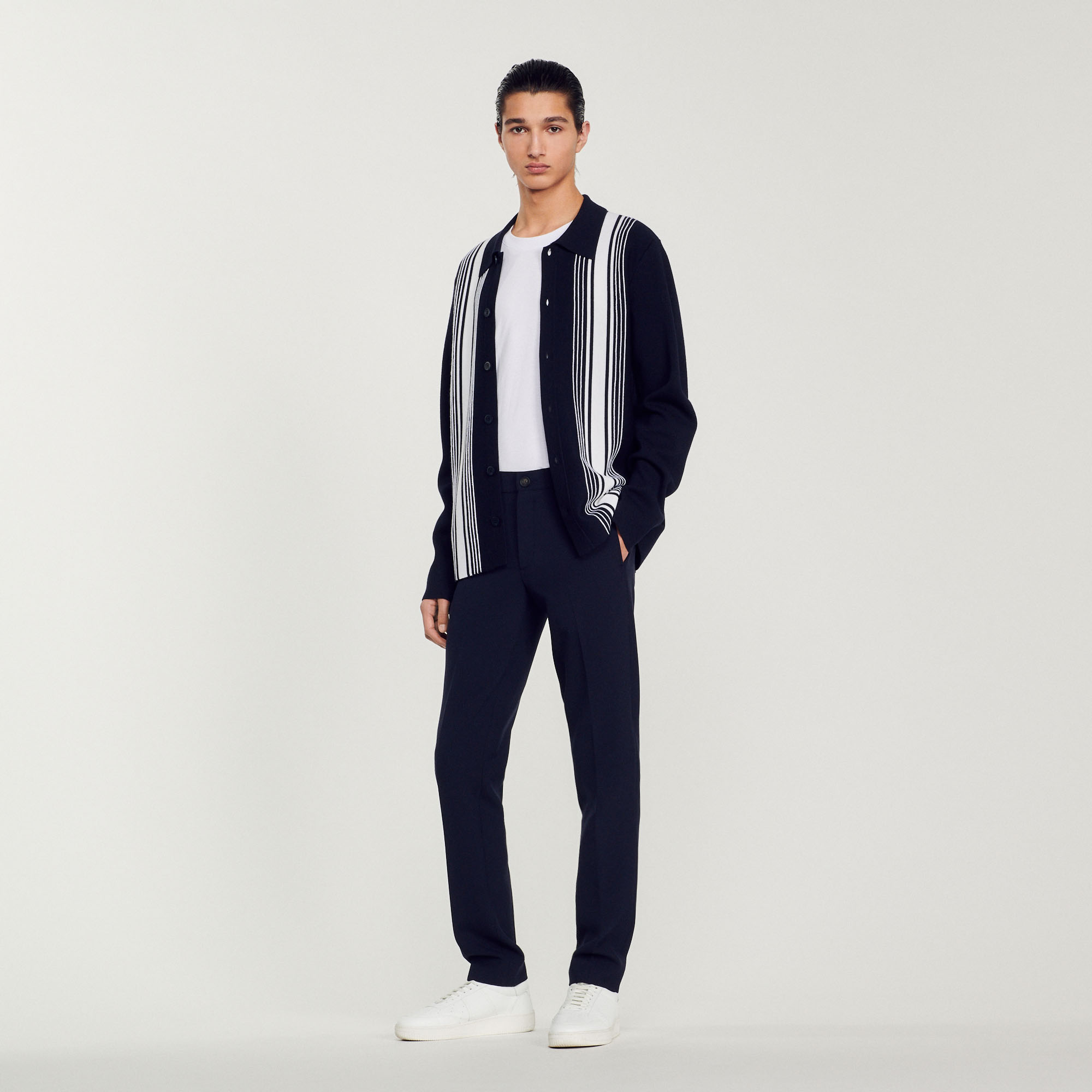 Straight-leg pants