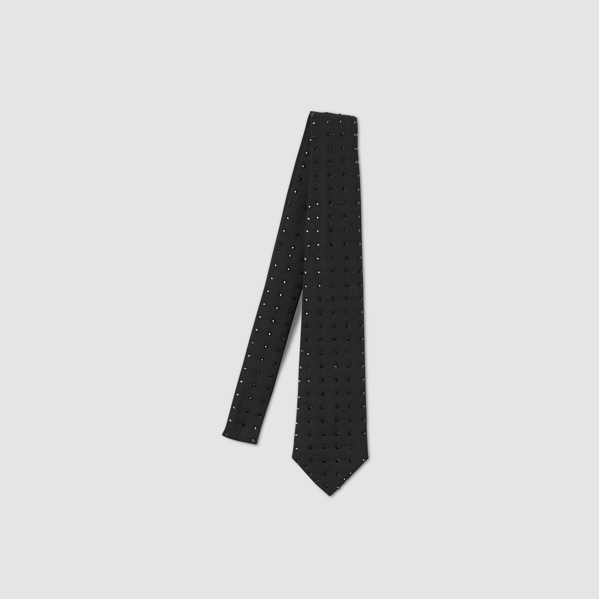 Rhinestone tie