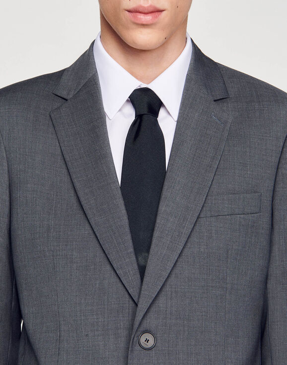 Wool suit jacket