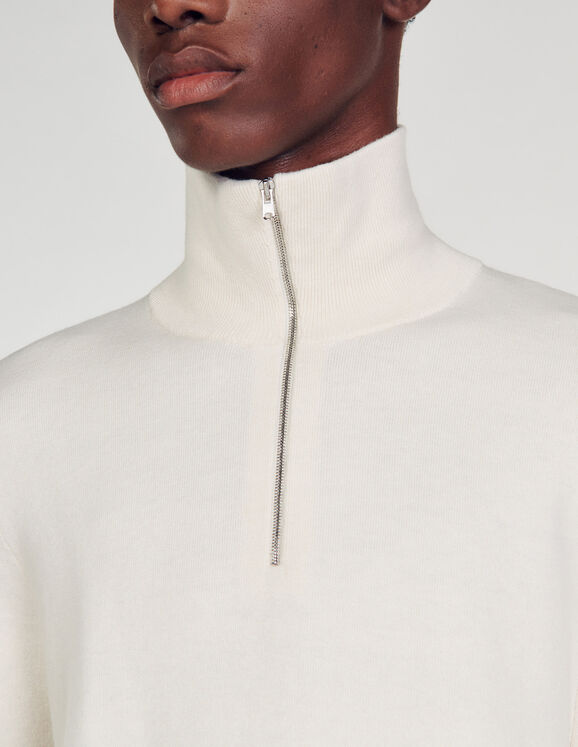 Half-zip jumper