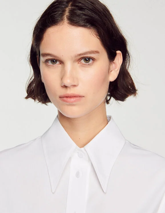 Cropped shirt