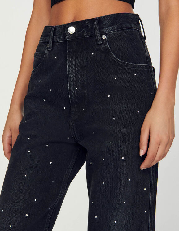 Rhinestone jeans
