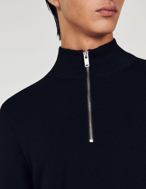 Half-zip jumper