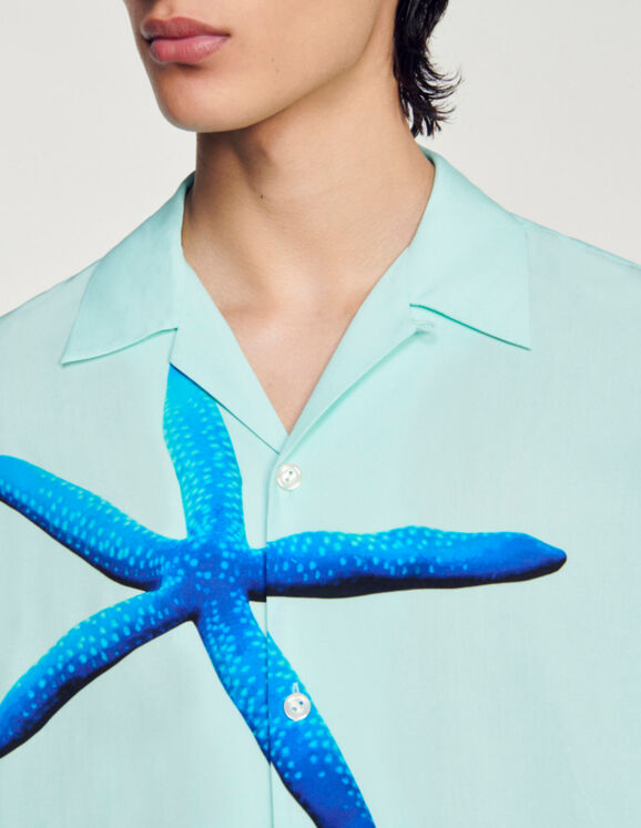 Starfish printed shirt