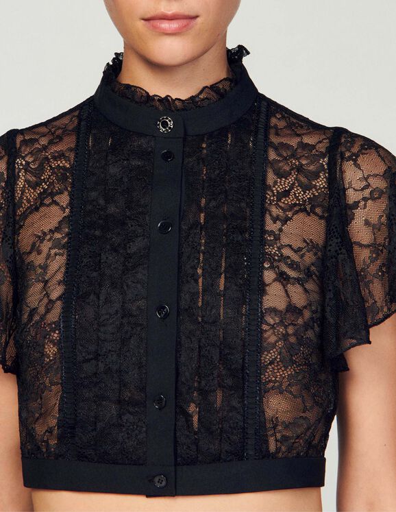 Short lace blouse