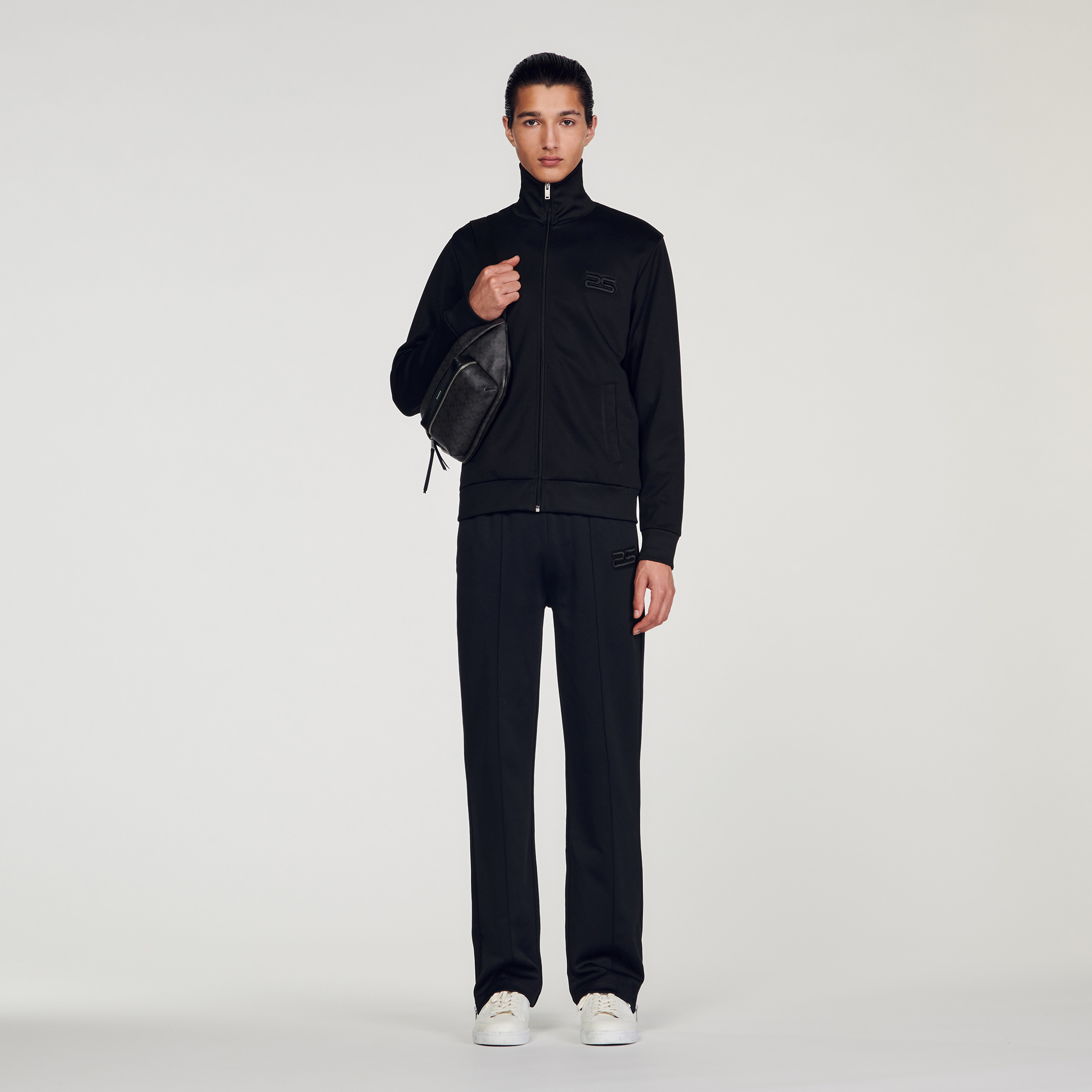Zip-up cardigan