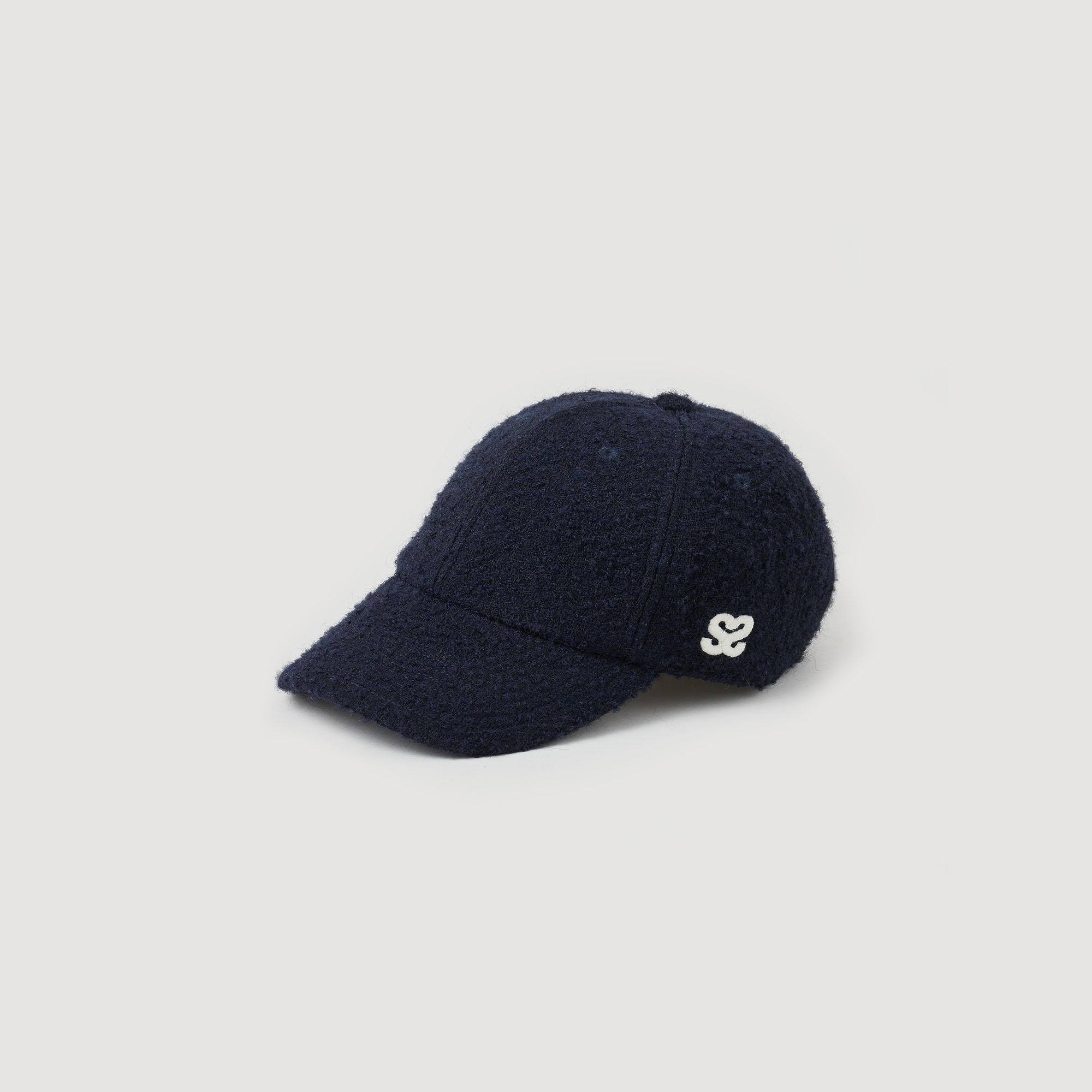 Boucl&eacute; wool beanie