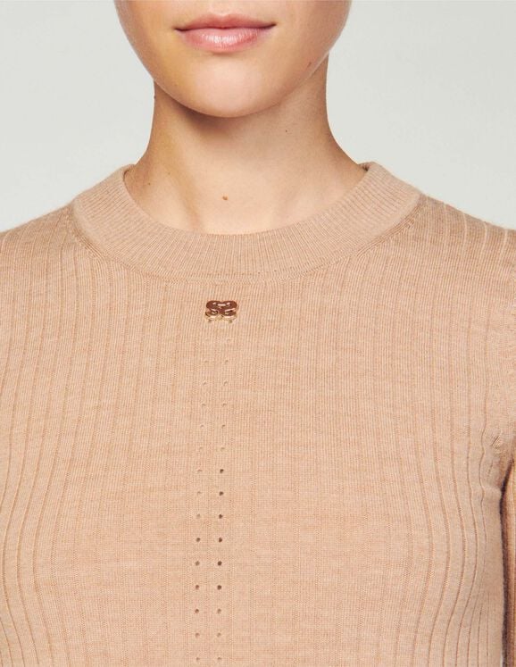 Ribbed sweater