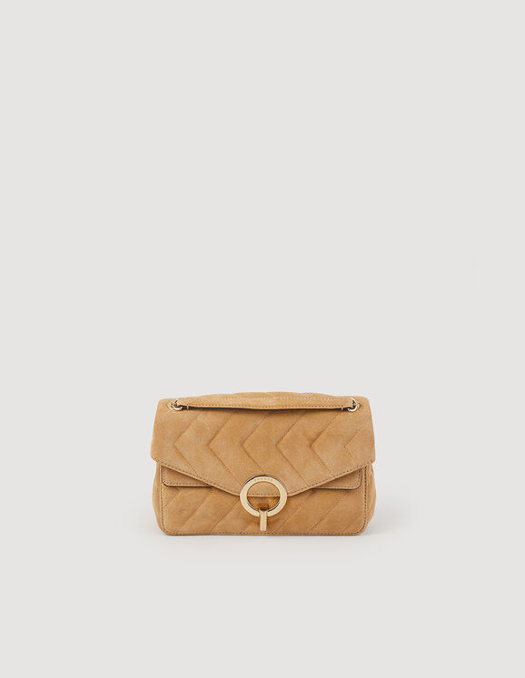 Yza suede bag