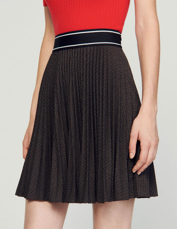 Pleated skirt