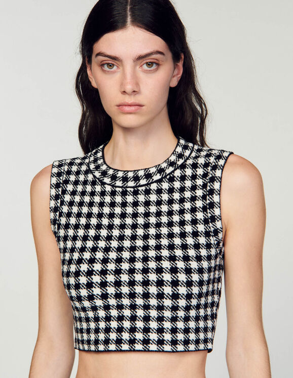 Cropped sweater
