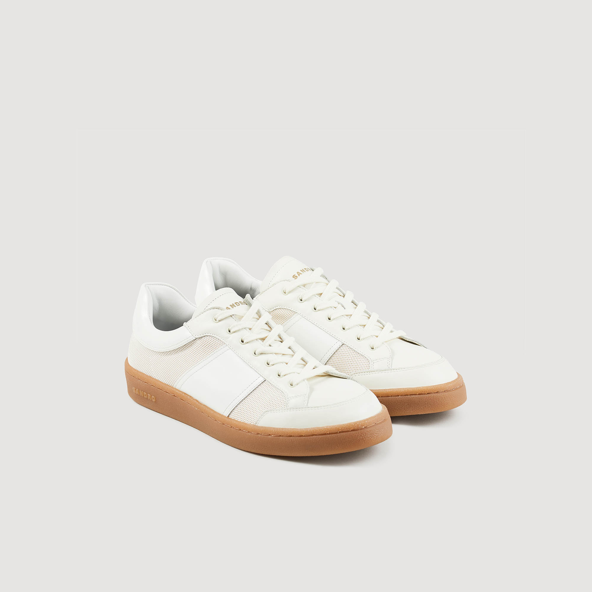 Leather trainers
