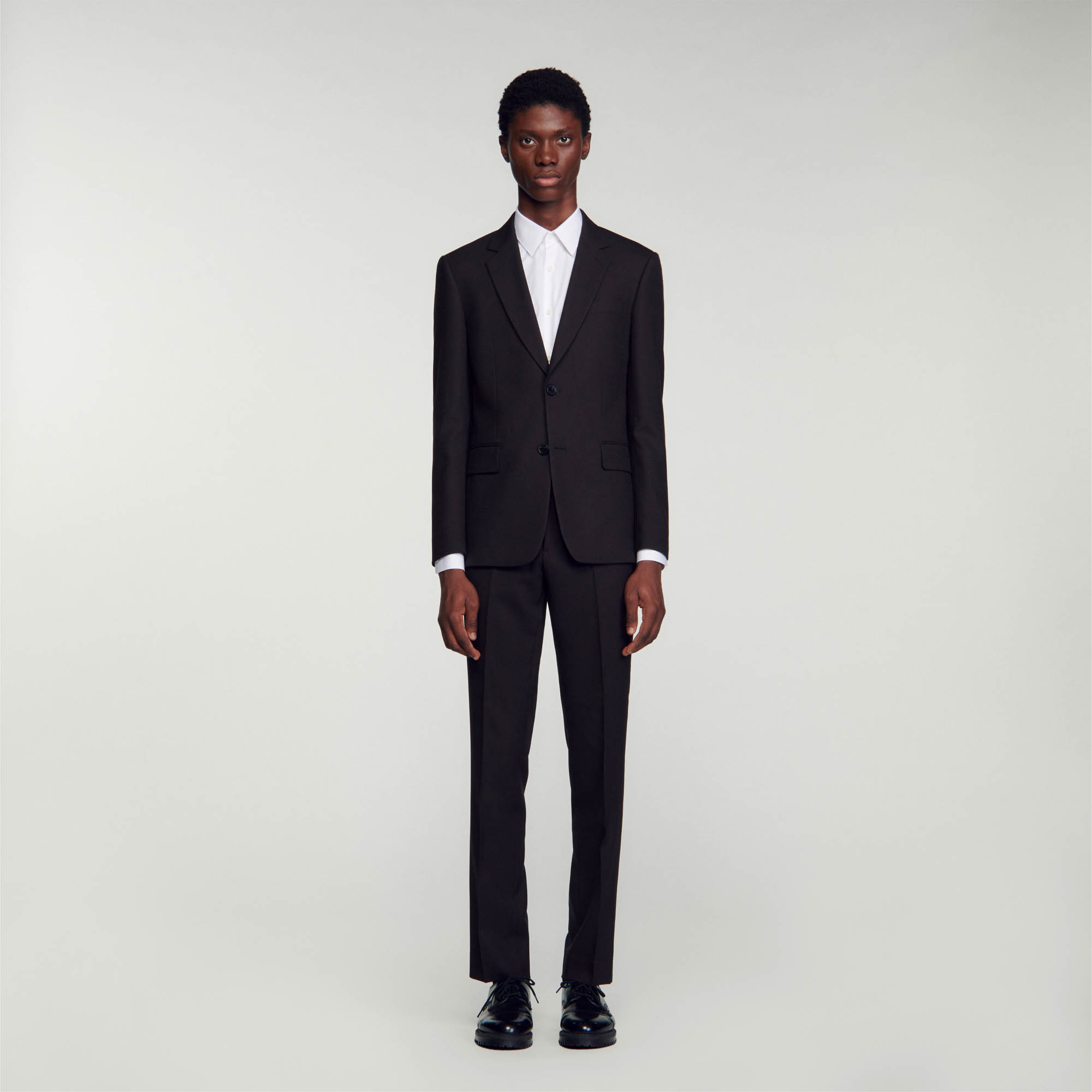 Wool suit jacket