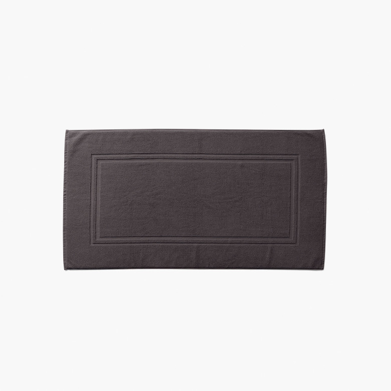 Tapis de bain coton Lola II anthracite
