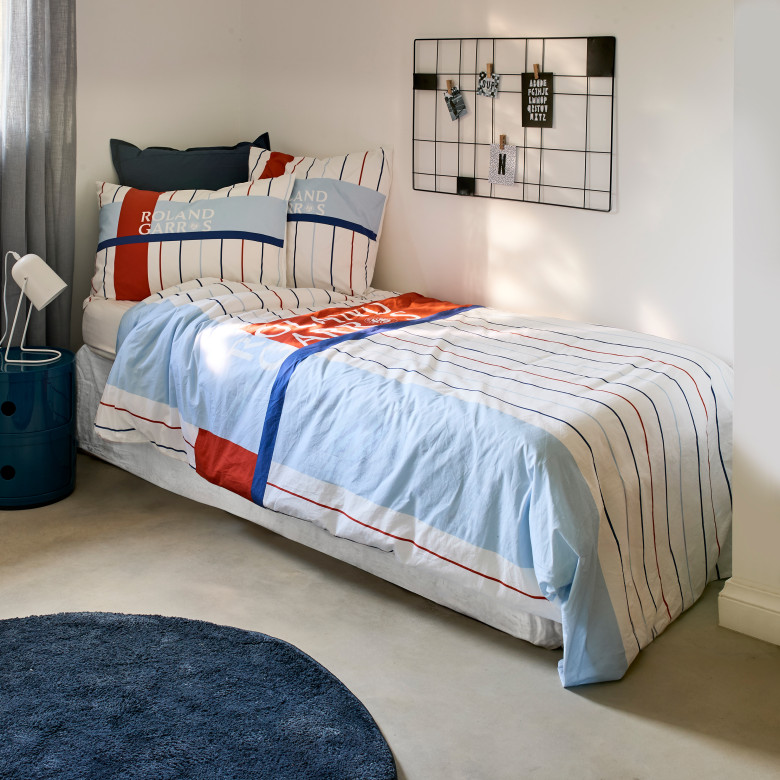 Housse de couette coton enfant Roland Garros 2025 Smash