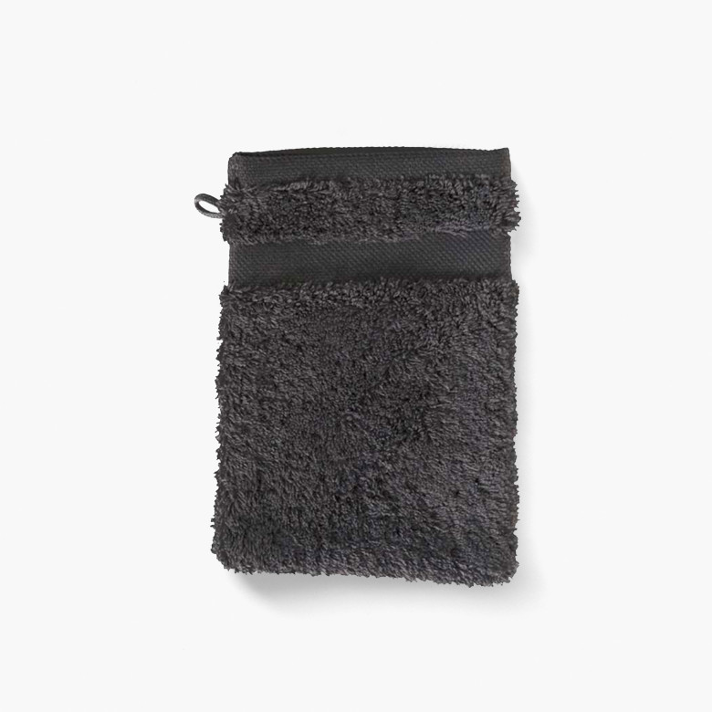 Gant de toilette coton Lola II anthracite
