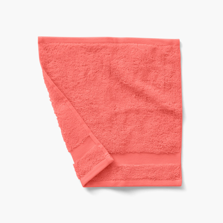 Lavette coton Lola II corail