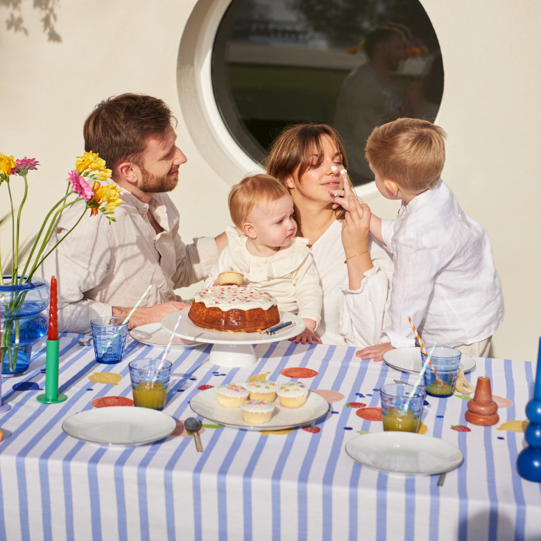 Nappe coton Joya blanc