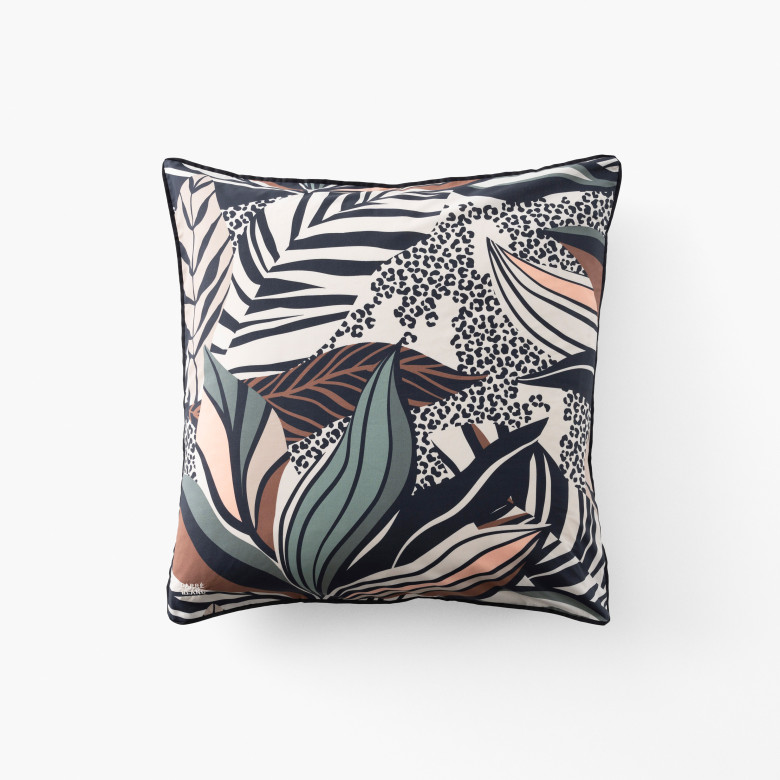 Taie d'oreiller carrée coton bio Ysée