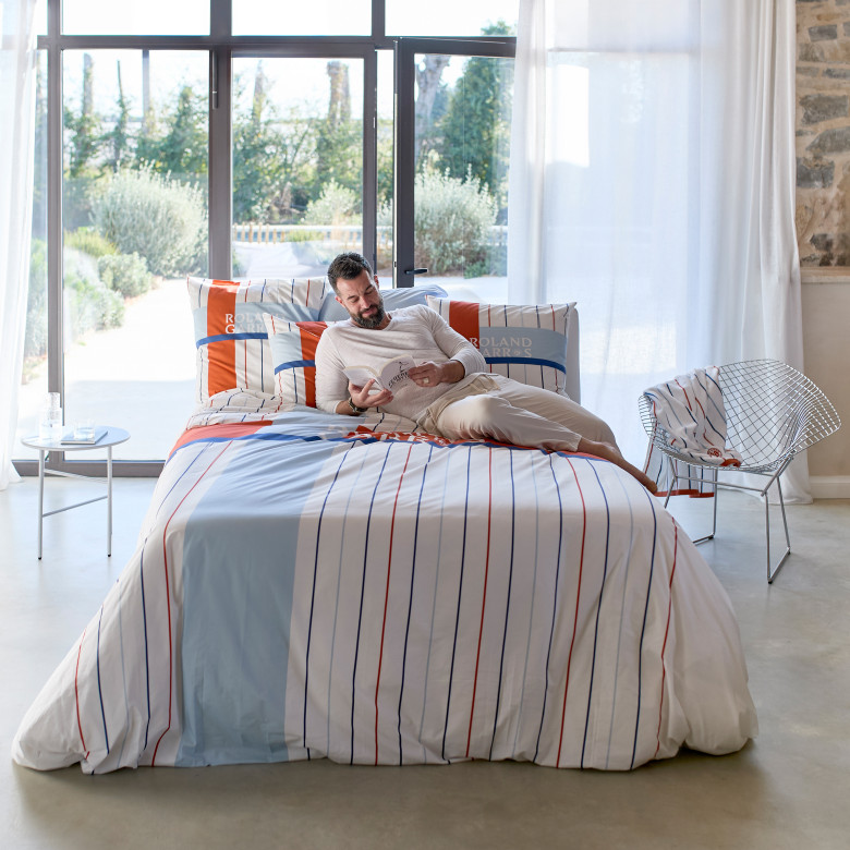 Housse de couette coton Roland Garros 2025 Smash